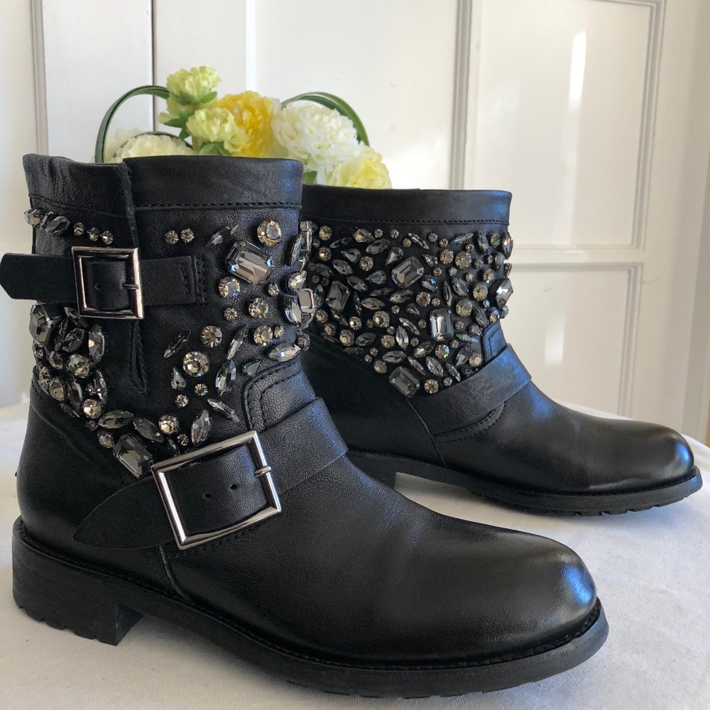 Jimmy Choo Biker Boots SZ 8